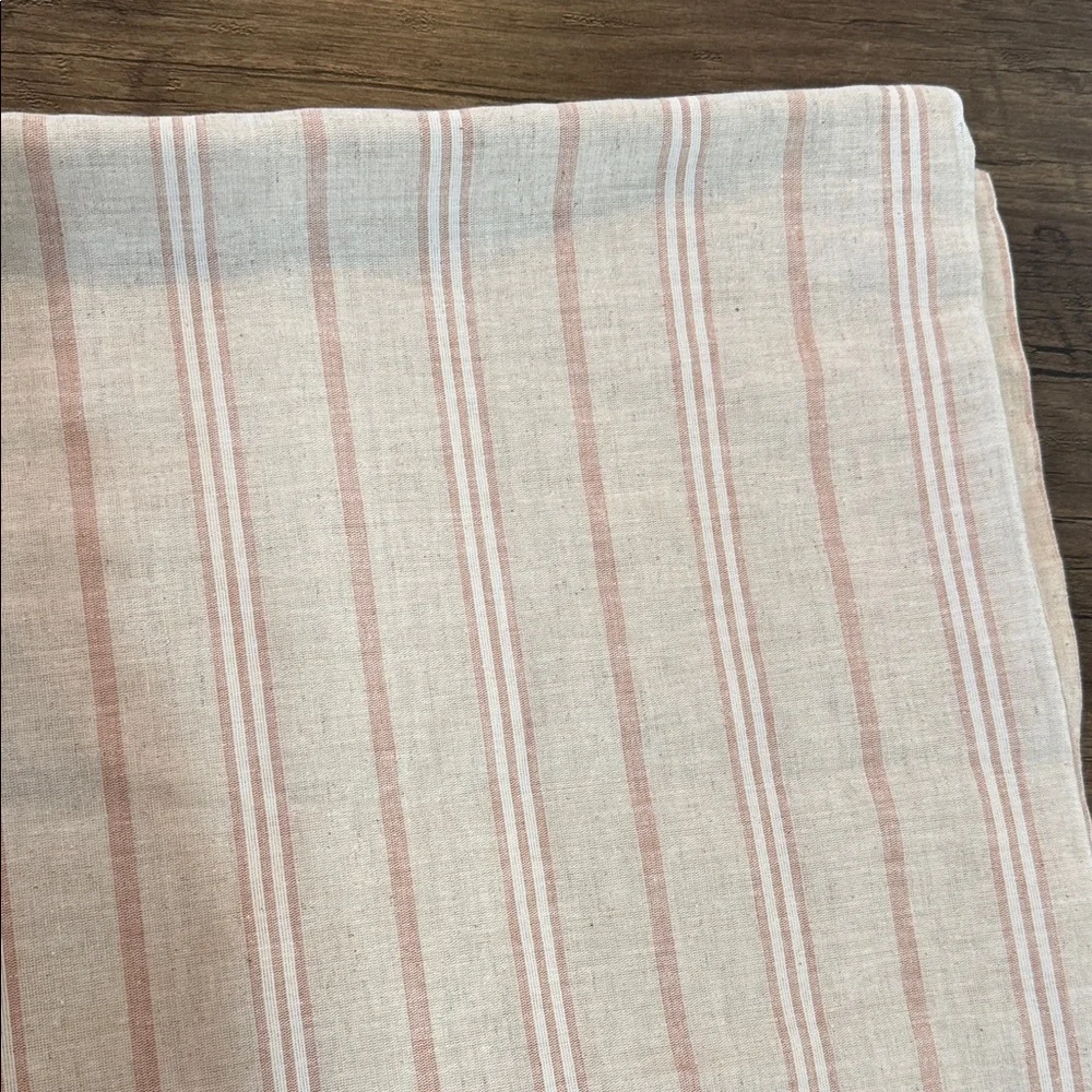 Hearth & Hand With Magnolia Striped Shower Curtain. 70” x 72”